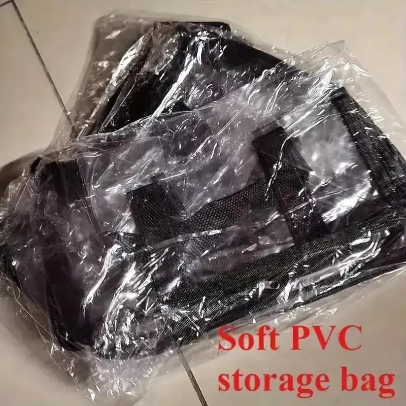 【Free Shipping 】Large Clear Thick Plastic Storage Box with Hinged Lid, Heavy-Duty Durable High Capacity Organizer, Perfect for Home, Camping, Travel, Attic and Moving